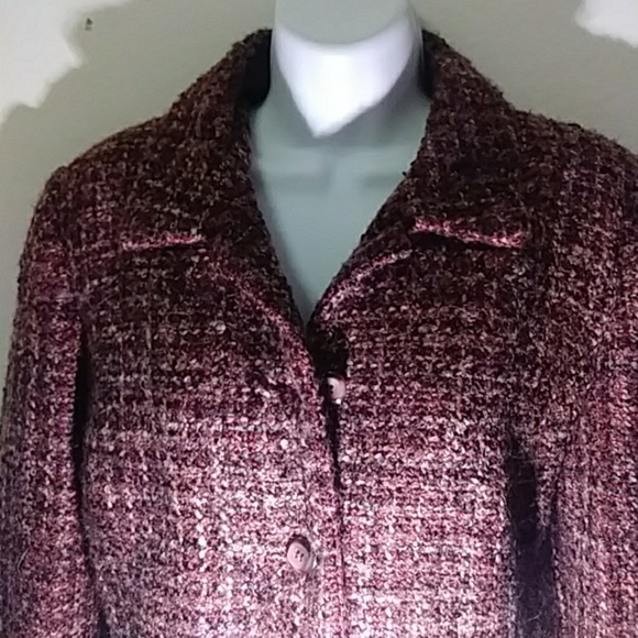 Requirements Jackets & Coats Requirements Wool Blend Knit Lined Jacket Poshmark